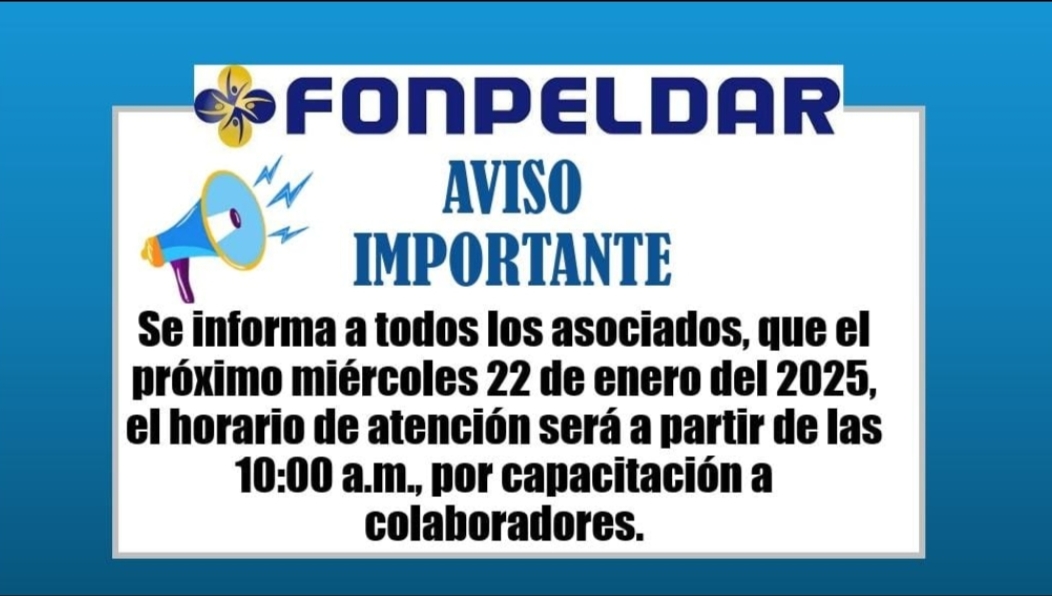 Noticias Fonpeldar